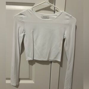 Aritzia Cropped Long Sleeve Top
